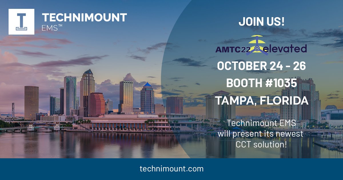 Are you attending AMTC 22 Elevated from October 24-26? If so, come visit Technimount EMS at booth #1035! 
✔️ You will discover unique solutions intended for Air and Ground Critical Care Transport in a highly proactive way.  
Start a conversation now. → bit.ly/3F2thFA