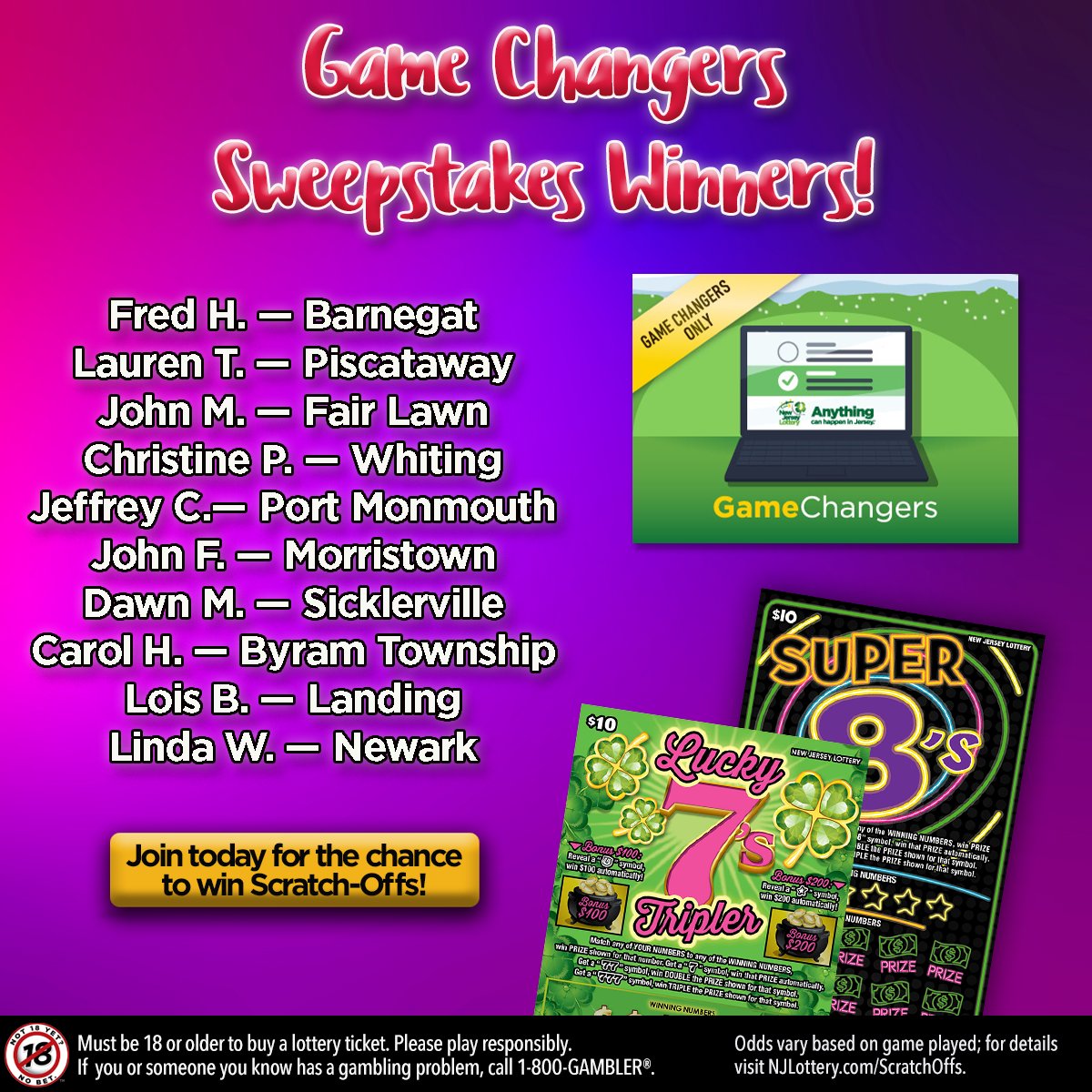 New Jersey Lottery On Twitter Congratulations To Our Monthly Game new-jersey-lottery-on-twitter-congratulations-to-our-monthly-game