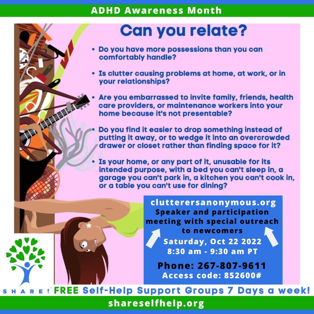 SHARE! Self-Help And Recovery Exchange tweet media