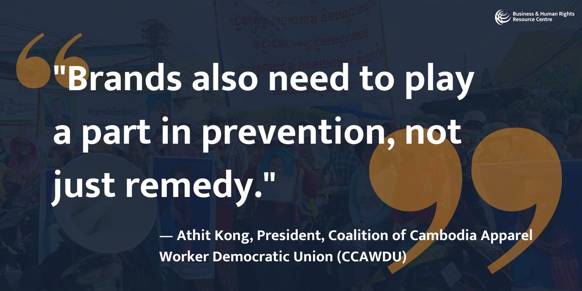 Exploitative purchasing practices employed by global fashion brands drive hostility towards unions in supplier factories & undermine freedom of association. We asked over 120 union activists about #FoA in garment factories. Find out what they told us 👉 bit.ly/3Mmn3ln