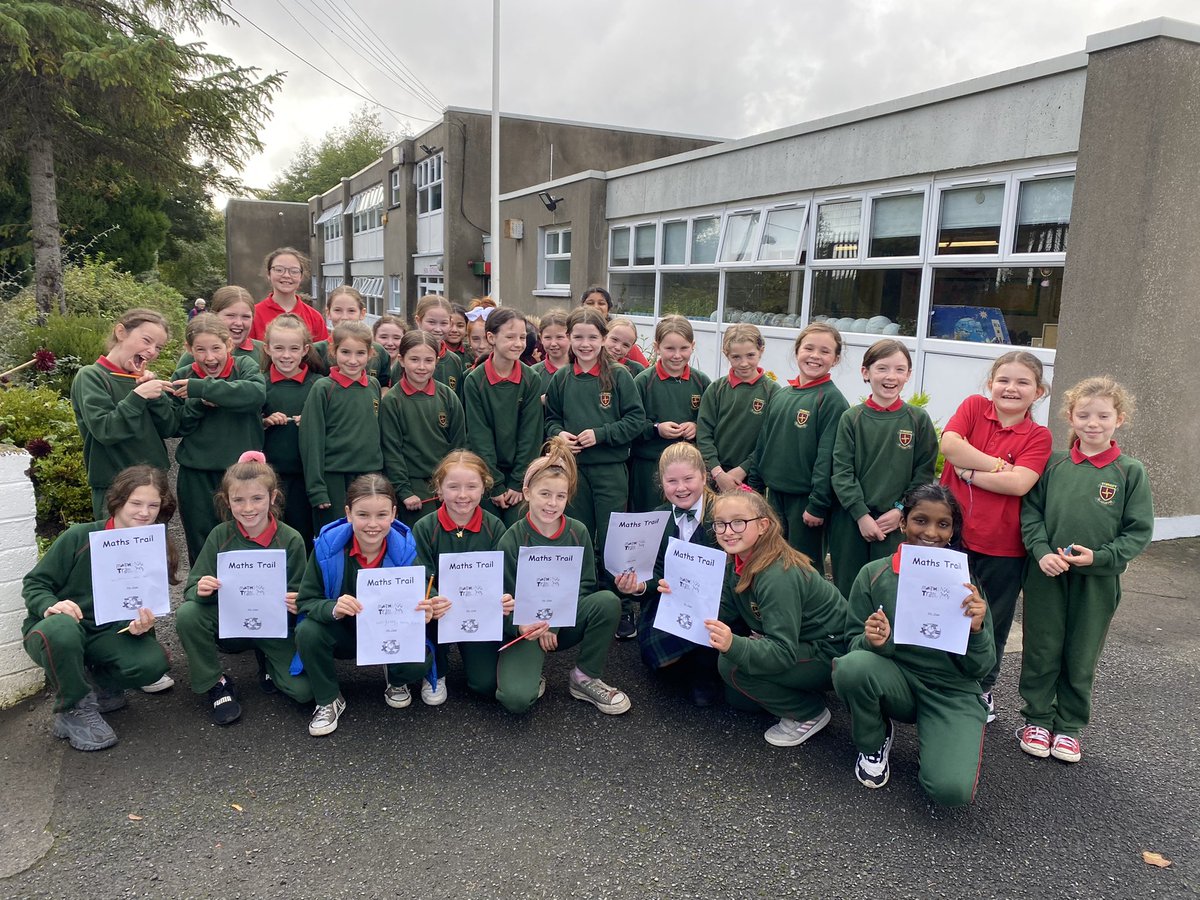 stbrigids_gns's tweet image. Fourth Class, Room 14 had great fun doing a maths trail around the school @mathsweek #mathsweek2022 #IUseMaths