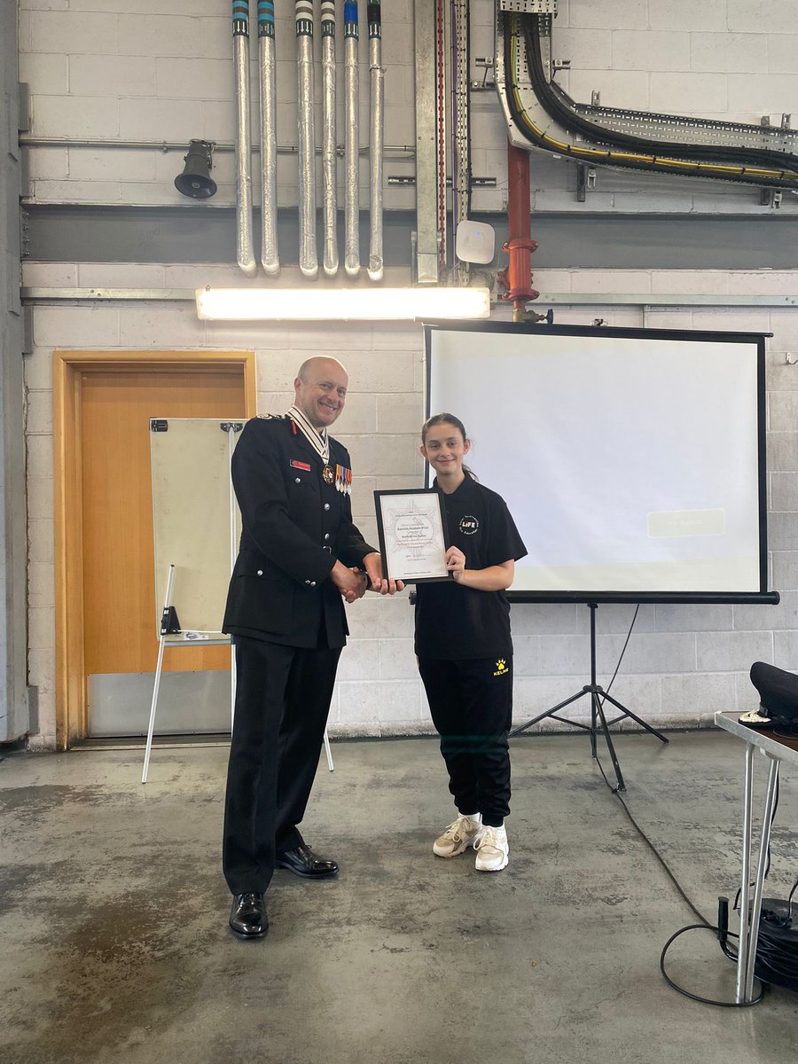 reachfreeschool's tweet photo. We are so proud of Lucas and Danielle in what they have achieved this week on the LiFE Course with Watford fire station. Well done to you both for all your hard work and dedication! #Achievement #Community #Enjoyment https://t.co/nEjLbkUgjp