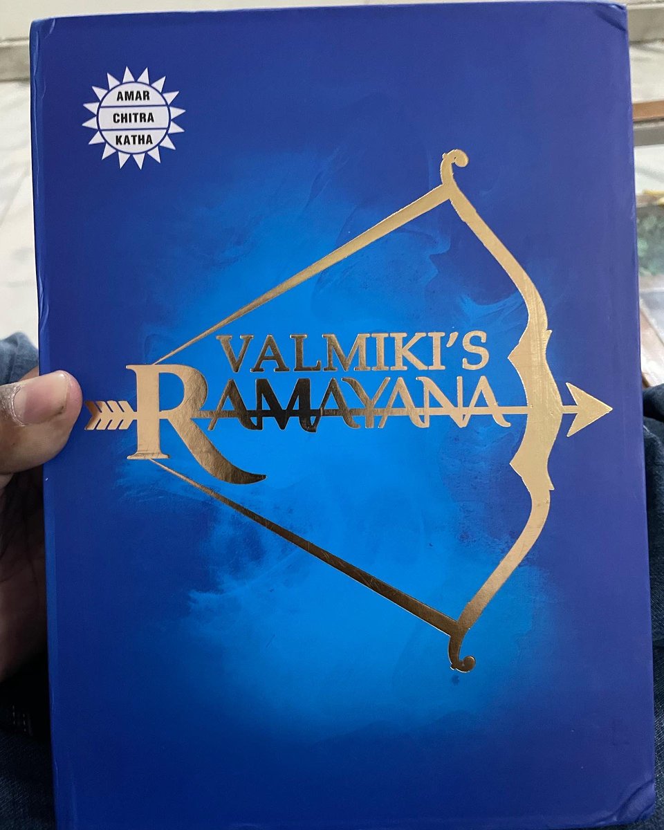 abhishektan's tweet photo. #diwaligifts #giftformyself #amarchitrakatha #hindudharma #SanatanDharma #valmikiramayana #Ramayan https://t.co/ceQXegDefV