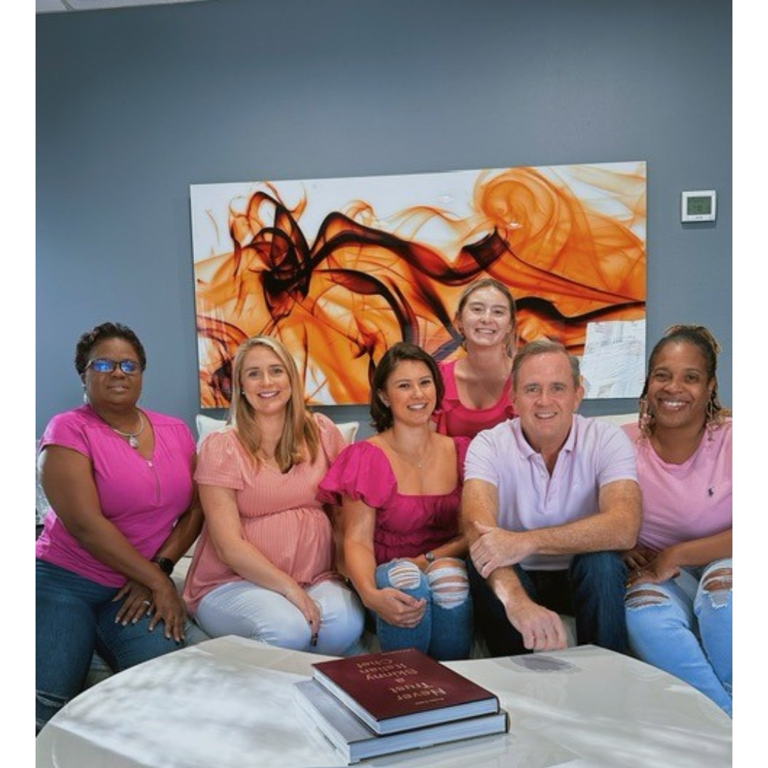 The Anthros Team wears pink to show our support during Breast Cancer Awareness Month! 💕 #Pinktober #PinkOut