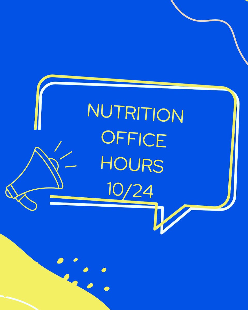 GoGriffsFuel's tweet image. Sign up for a 30min session to have nutrition questions answered. Link is in your email. I’m available in Student Academic Services office in KAC 4-6:30pm.