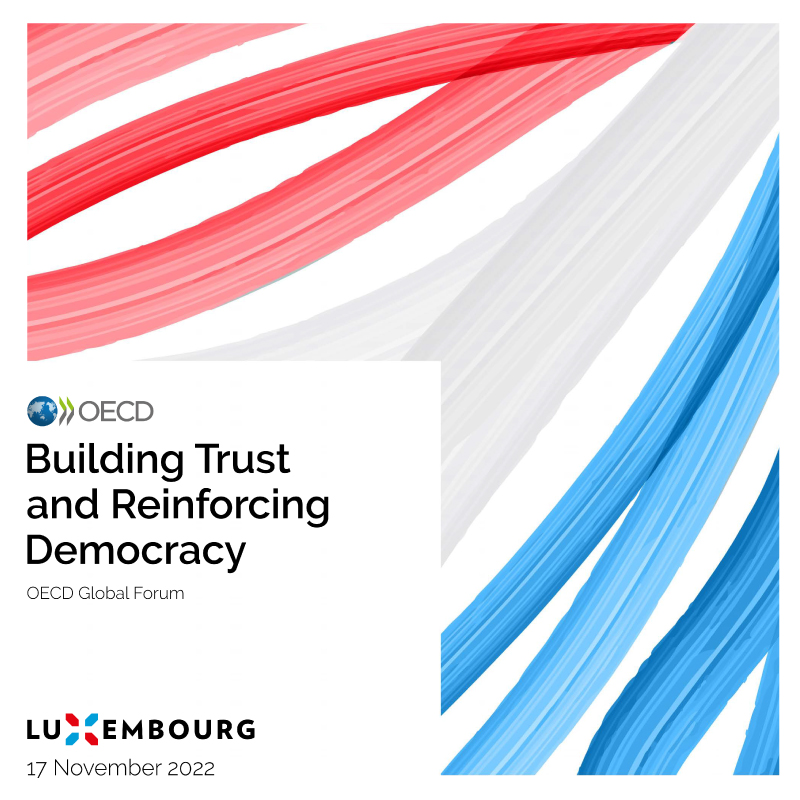 #ReinforcingDemocracy Initiative: 5 governance essentials for more resilient democracies

🥊 #MisDisInfo
🗣️Giving citizens a voice
🚀Transform governance for digital democracy
🌿Deliver on climate
🌎Embrace global responsibilities

17 NOV 🗓️ Global Forum👉 bit.ly/reinforcing-de…