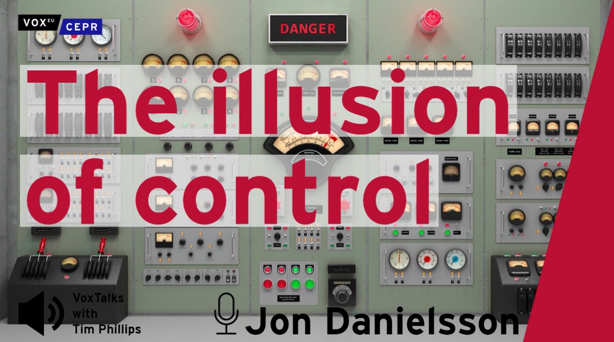 Regulation & risk management attempt to eliminate #financialcrises, but does the cost and effort simply deliver what @JonDanielsson calls 'The Illusion of Control'? He tells @timsvengali that systemic risk is higher now than in 2008 ow.ly/w0uS50KSAnJ