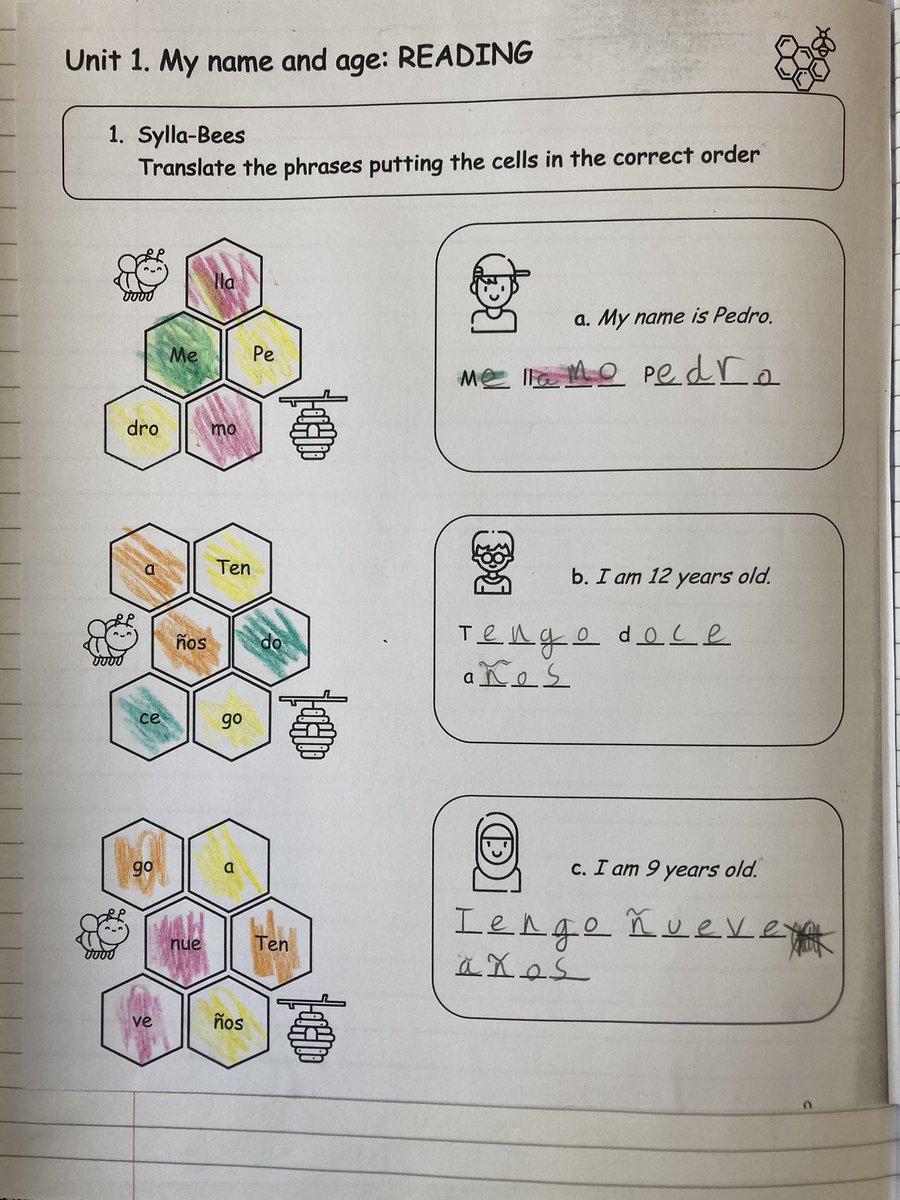 MadMFL's tweet photo. Sylla-bees with Y3 @simograv @MrVinalesMFL @gianfrancocont9 #pepi #languagegym https://t.co/fZXWiATLPu
