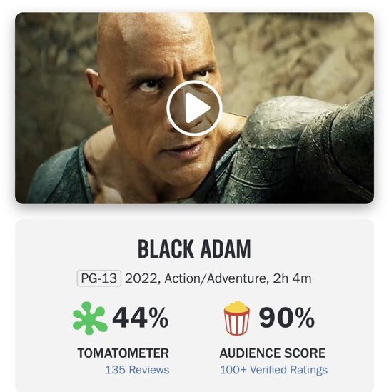 Waller Film News on X: The time of heroes is over. #BlackAdam in theaters  October 21. Advanced tickets on sale now ⚡️ @TheRock   / X