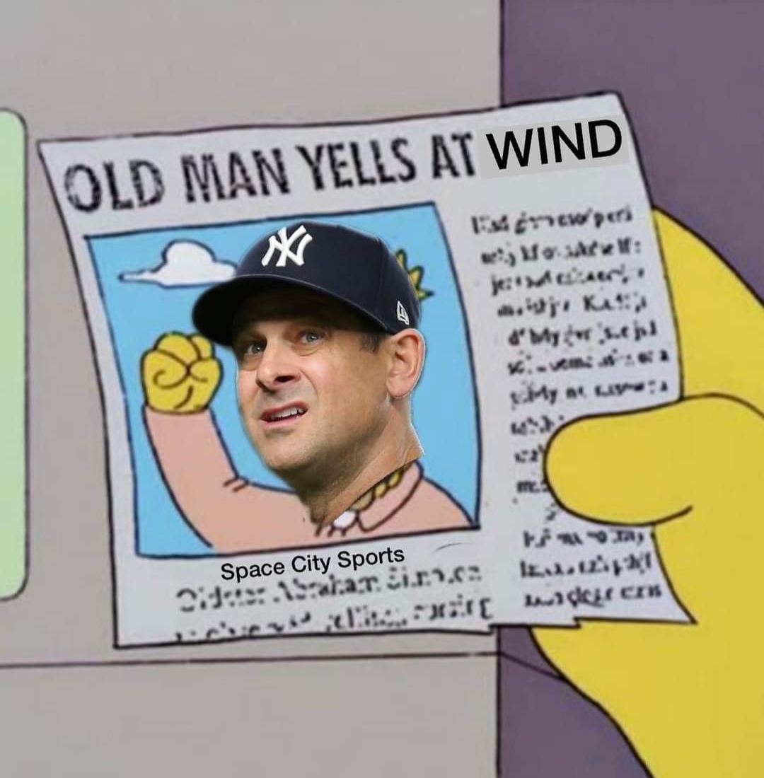 Melrc1971's tweet photo. Blowing wind lol!⚾️🗣🌬🤦‍♀️🤣💔 #Game2ALCS #FramchiseDay #JuiceBox #ALDSChamps #LevelUp #BeatTheYankers https://t.co/rN87zf5V4F