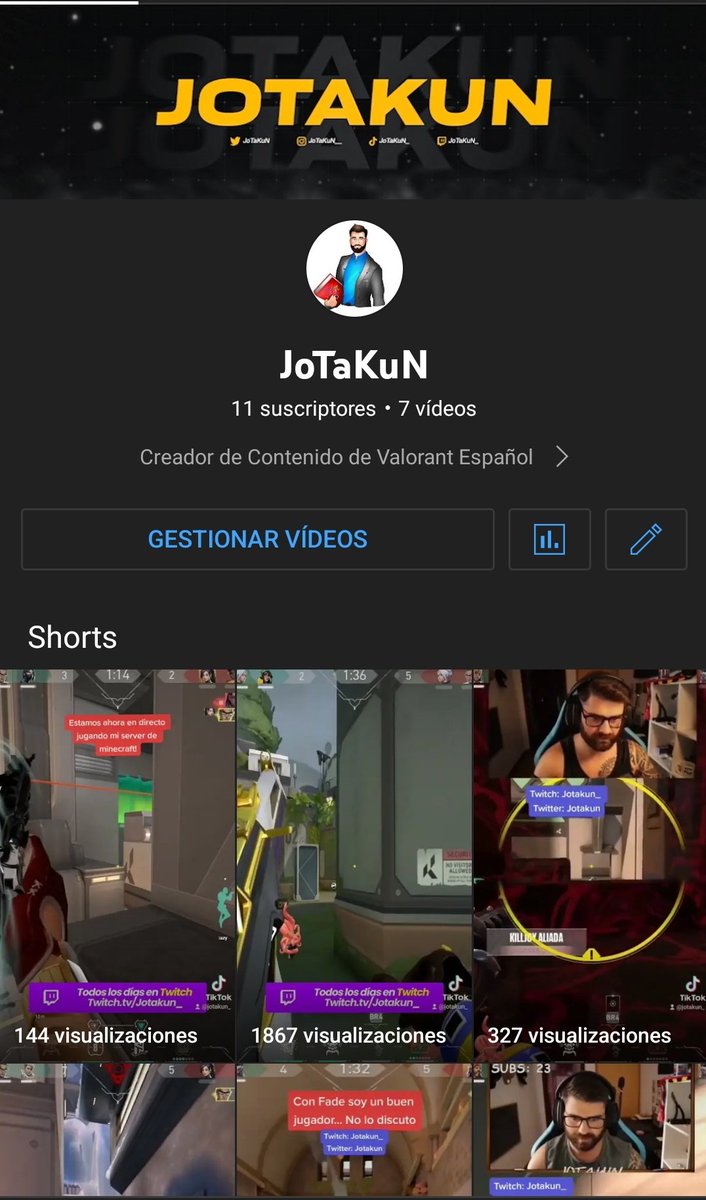 Para el que no lo sepa aún, tenemos canal en YouTube. El buen trabajo de <a href="/GonchoVgx/">GonchoVgx</a>

Si alguien deja la sub le cae el follow.👀

➡️youtube.com/channel/UC5T7a…