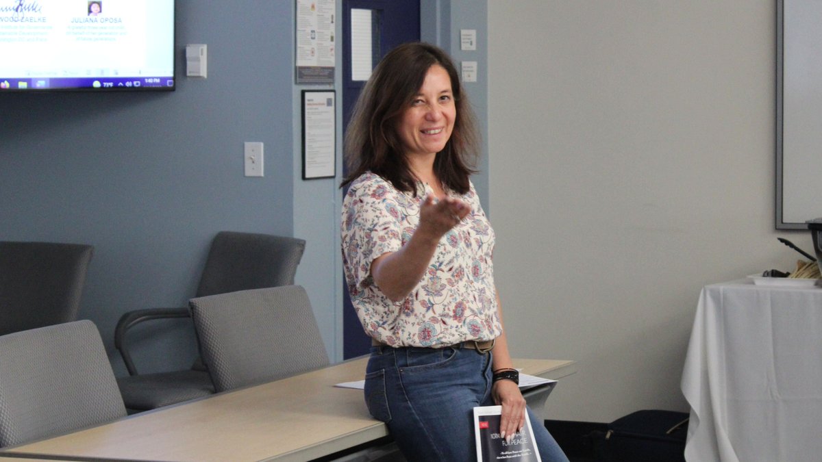 HaubEnviroLaw's tweet photo. NEWS ALERT 🗞️ : We are thrilled to welcome the wonderful Prof @emiegaillard77 back to @HaubEnviroLaw! Prof Gaillard &amp; Prof Oposa will present, "Innovative Legal Actions to Make Peace with Nature. @NdyChair4Future @IcelUc3m

Mon., Oct. 24th
Read More ➡️ https://t.co/ydwX0zTnMK https://t.co/dL4CEKeXFx