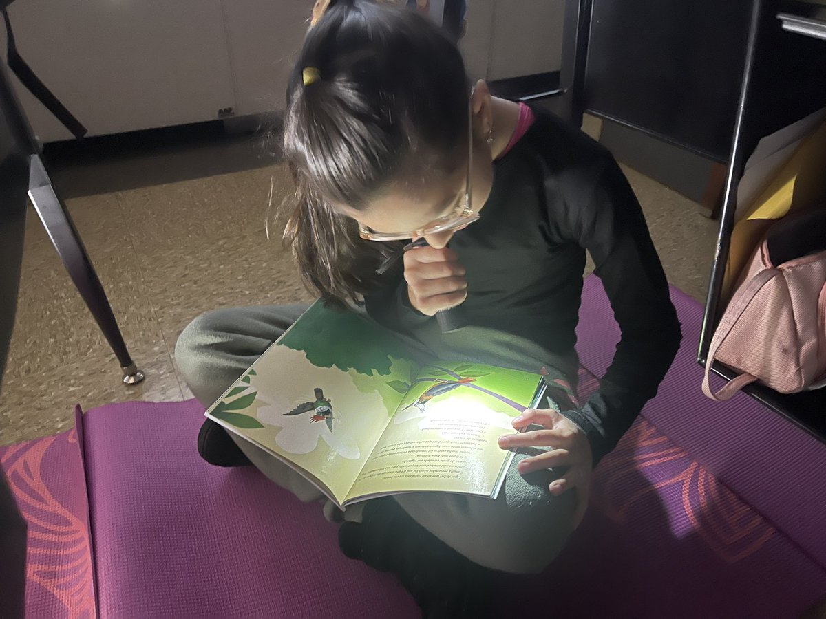 JPlascencia4th's tweet photo. Flashlight Friday. We ♥️ to read🔦📖#d84ontrack https://t.co/ZXEcTp3Ksq