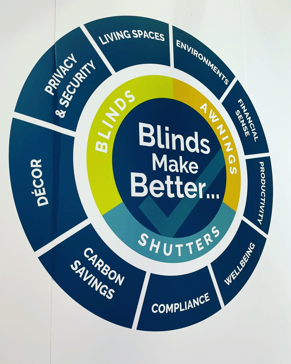 Make sure you get along to the @BBSAshow22 beginning this Sunday where there will be a talk on #BlindsMakeBetter on EACH DAY!

More info 👉 bit.ly/3MRWYLt