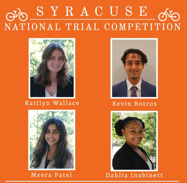 Good luck today! We can’t wait to see how you do in Syracuse this weekend!