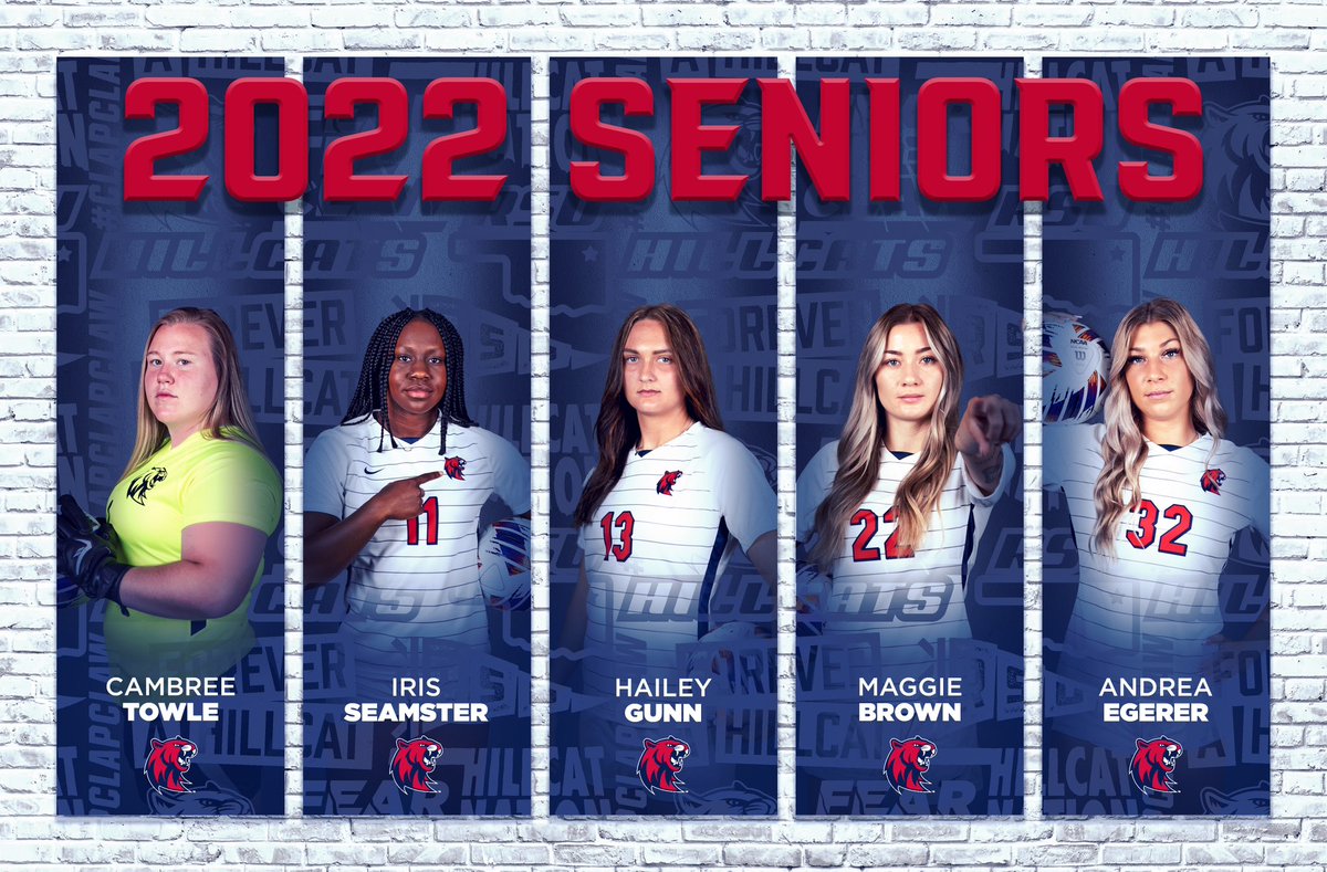 RSUHillcats's tweet photo. Today we recognize five seniors from women’s soccer for all their work on and off the field. Catch the senior day ceremony at Soldier Field beginning at 6:40 PM with the game against Central Oklahoma following at 7:00 PM. 

#NoLimits | #ForeverAHillcat https://t.co/xQB79E7azf