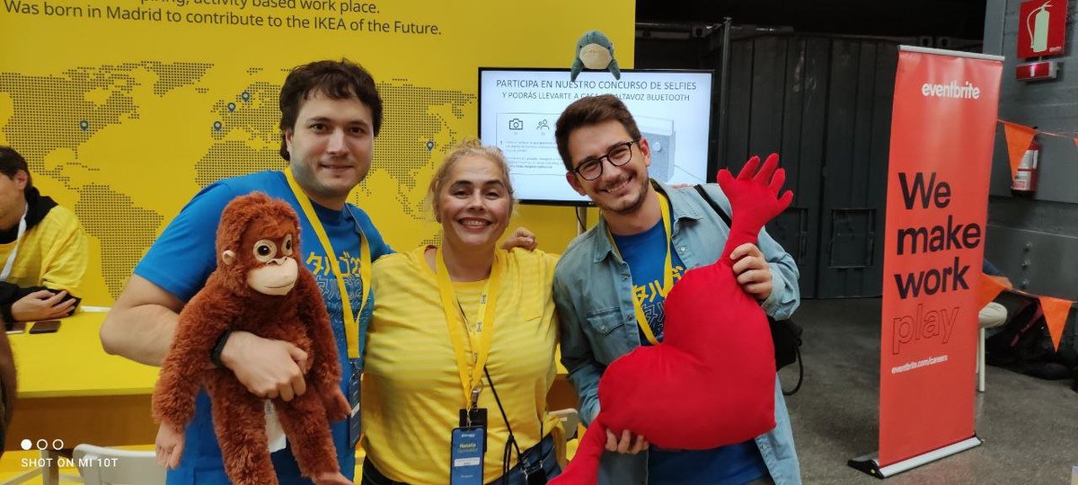 #selfie with #ikea #DigitalHubMadrid after a cool chat about their product teams and open positions!