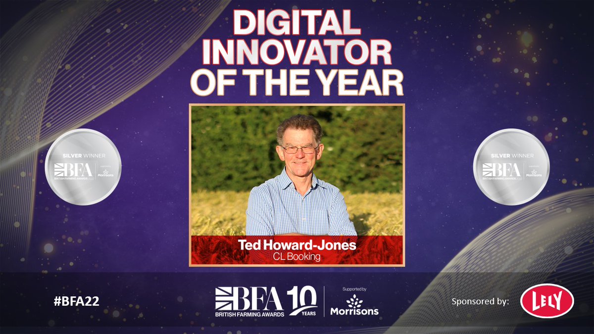 tedcountryside's tweet photo. I am delighted to have been recognised as a Digital Innovator by the farming community, helping to get members of the @candmclub booked into 240+ rural campsites across the UK. #BFA22  Thank you to all of my fellow CL campsite owners. https://t.co/urEDvuRLHg