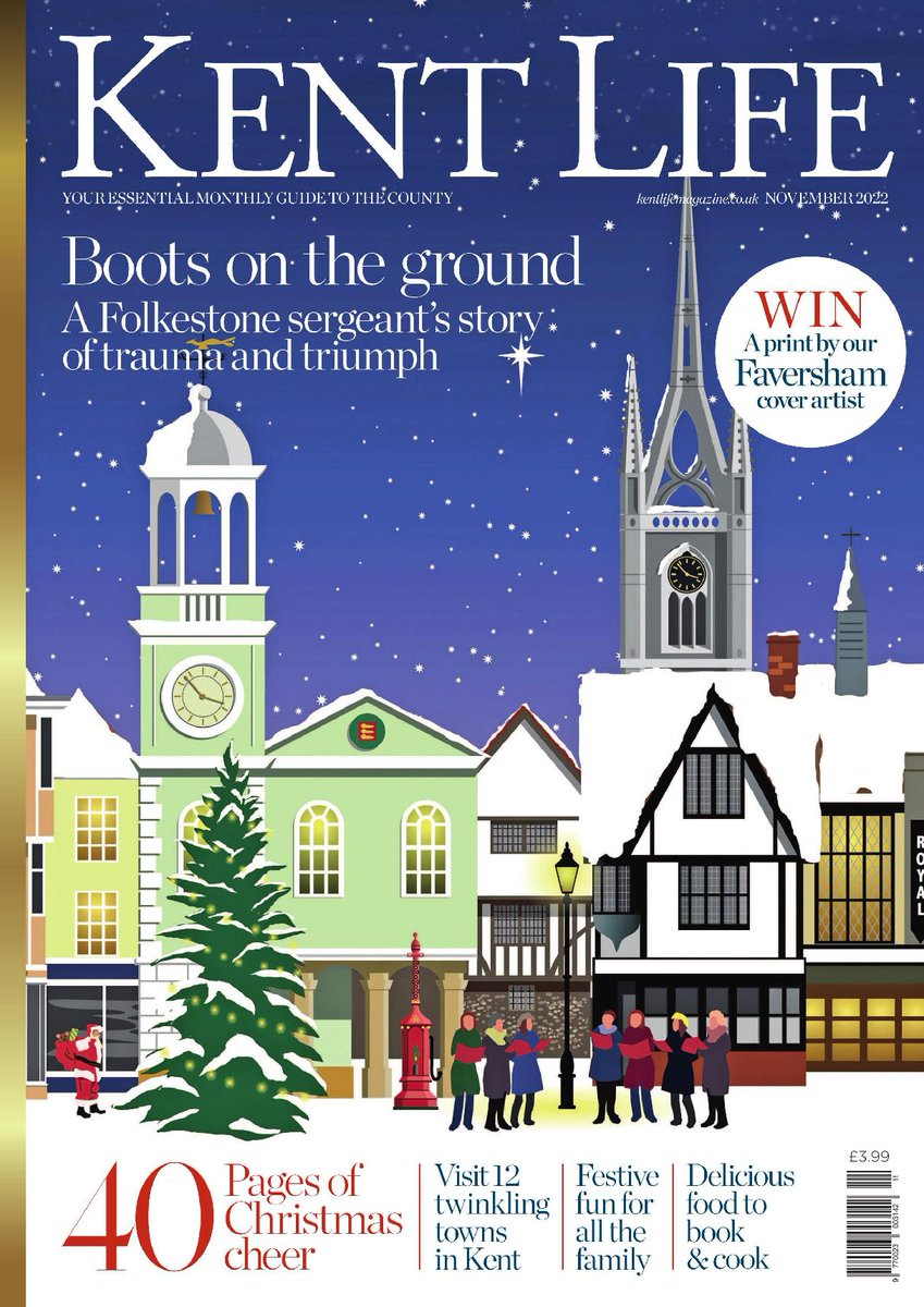 kentlife's tweet image. Get Christmas ready with the November Issue of Kent Life 🎄✨

Available to buy today either:  
Direct from bit.ly/2T8CtTh  
In all good stockist - store finder seymour.co.uk/storefinder/  
Or subscribe to our print and digital subscription pack greatbritishlife.co.uk/subscribe/kent