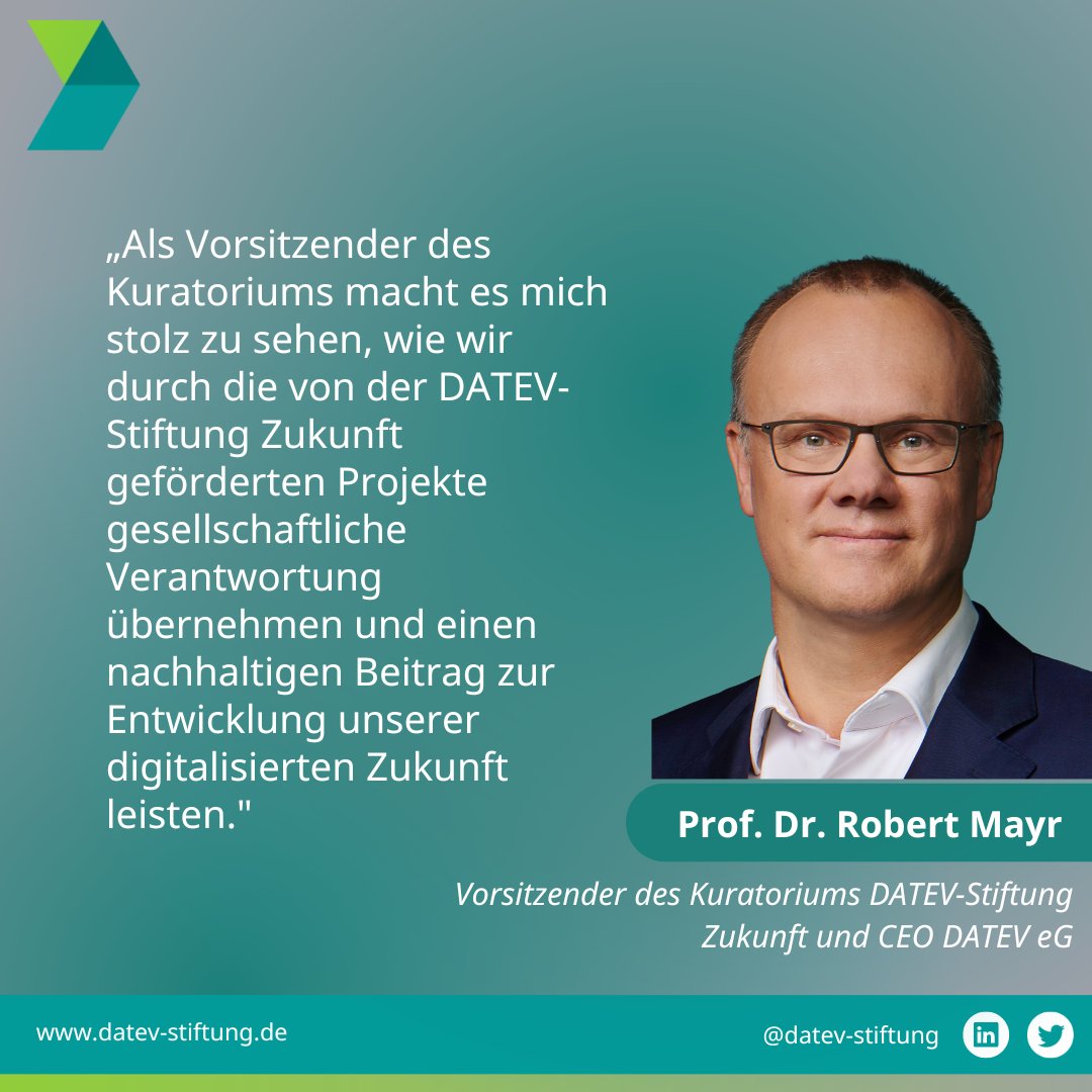 datev_stiftung's tweet photo. 👉 In der diesjährigen Kuratoriumssitzung wurde nach ausführlicher Beratung entschieden, welche Projekte im nächsten Jahr von der #DSZ gefördert werden. 
🤝Neben der Fortsetzung bestehender Förderungen werden wir auch neue Organisationen als Förderpartner aufnehmen. 💚 https://t.co/UjJEJ1Dxwz