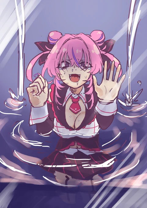 #あなたのぴんく色の作品を見せてください 