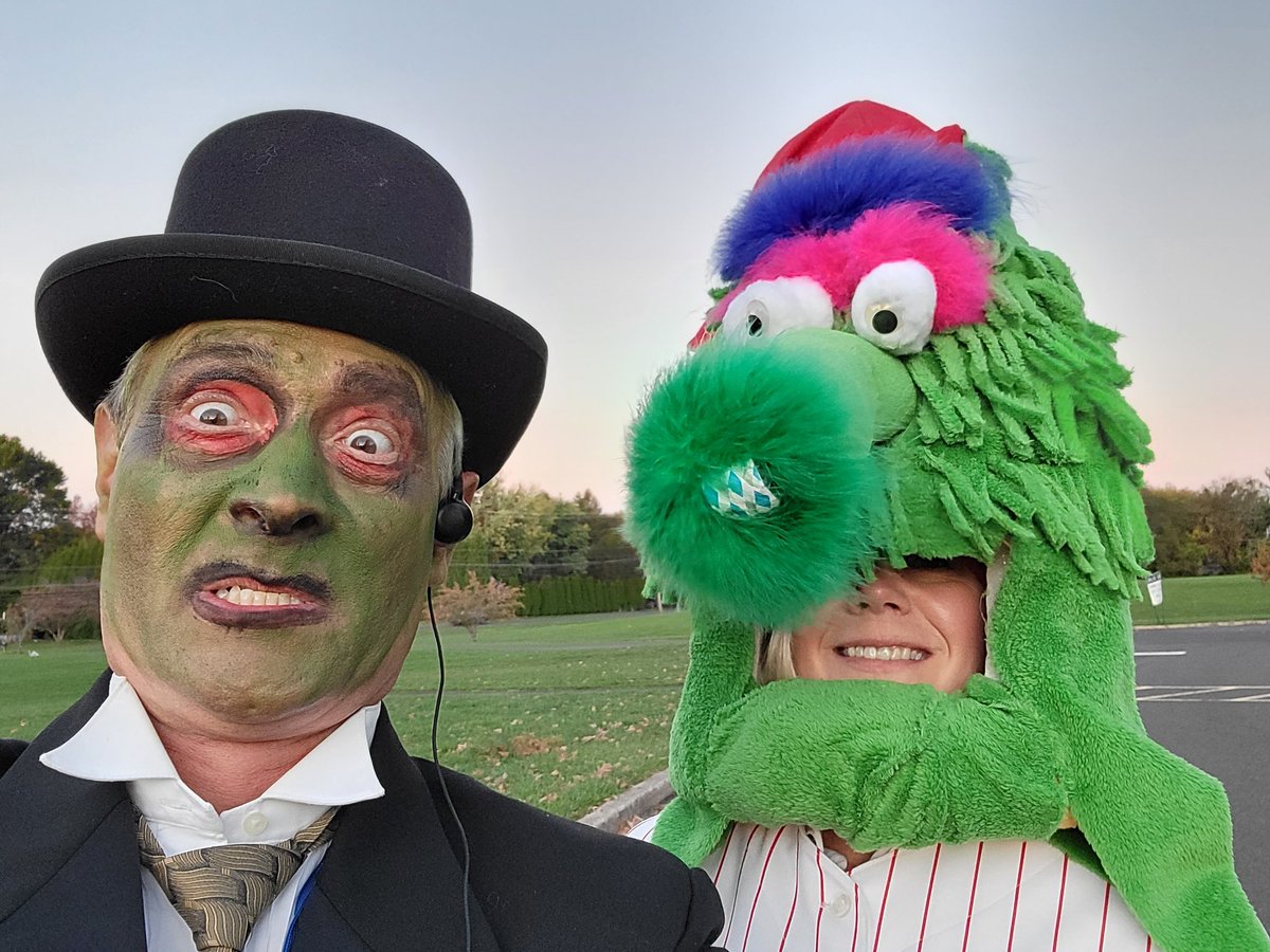 Some strange, green-ish things were seen last night at Pearl Buck's monstrously successful Trunk or Treat!!