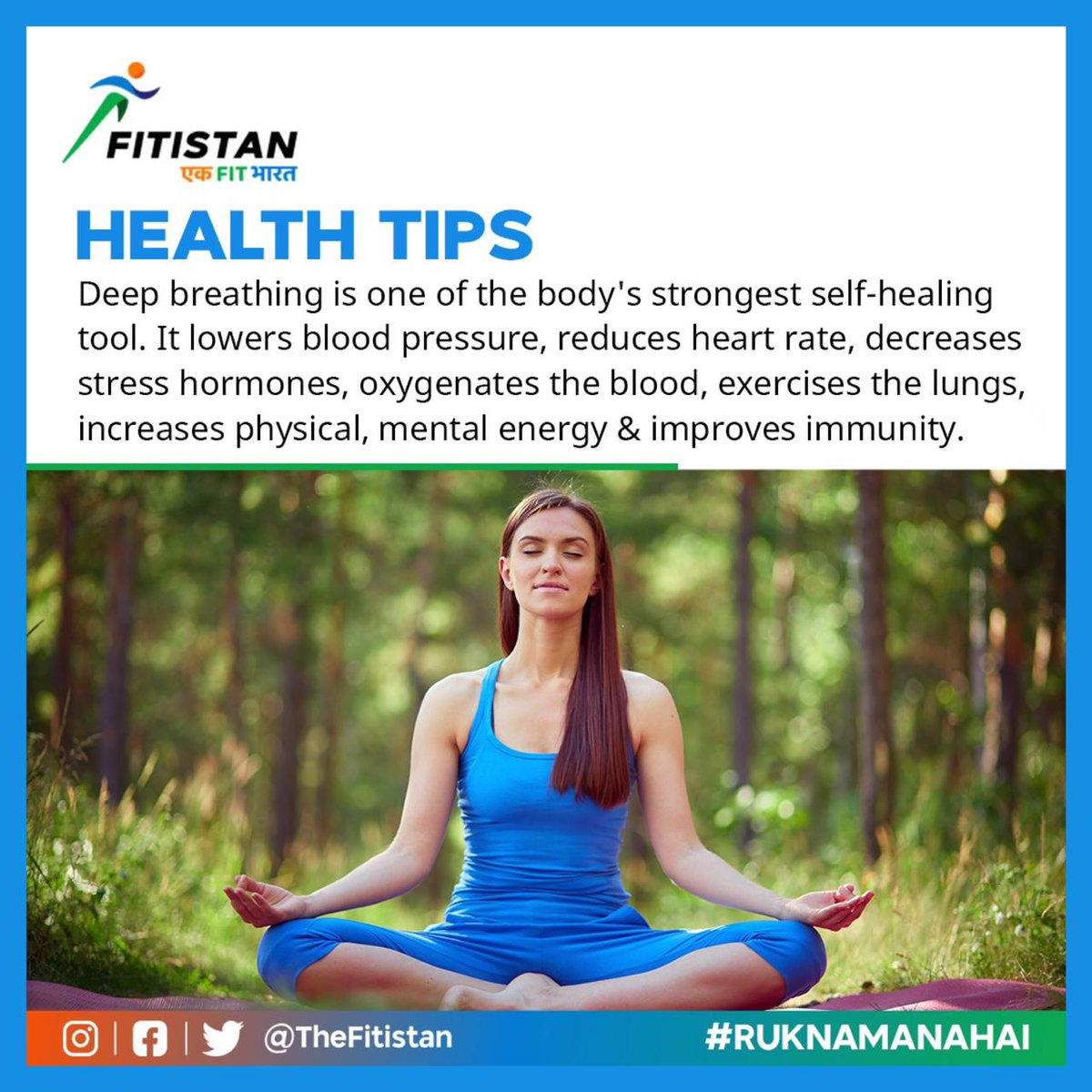 Did you know? #Fitistan #Fitbharat #Healthytips