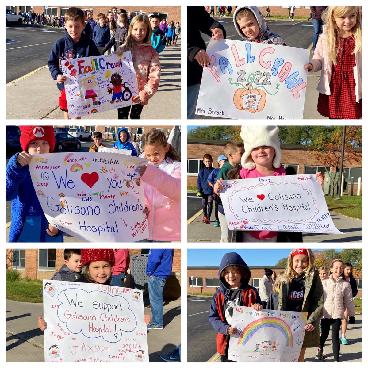 JJ_Rochester's tweet photo. It’s one of my favorite days of the year: @FCSDtweets #FallCrawl day! 4 elementary schools in Fairport are #makingadifference for @URMed_GCH by collecting money and showing support for our patients, families and staff. First up @BrooksHill_FCSD!
❤️❤️❤️❤️❤️❤️❤️❤️❤️❤️❤️❤️ https://t.co/sUVkdHEuJf