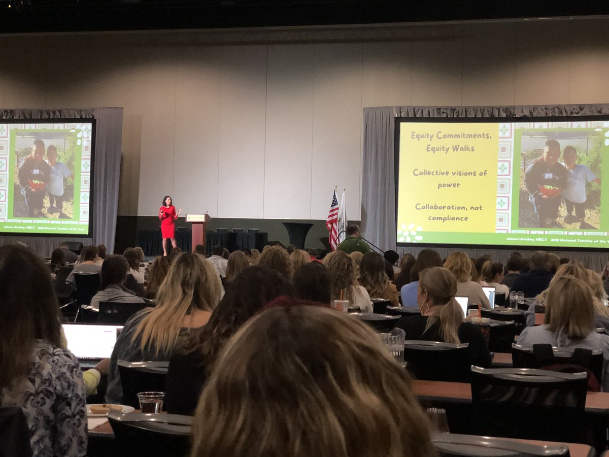 Inspiring message from Juliana Urtubey, 2021 National Teacher of the Year, and she happens to be a special education teacher!  I know many D97 spec. ed.teachers that fit this bill. #IAASE #D97strong #myD97 <a href="/OakPark97/">Oak Park District 97</a>