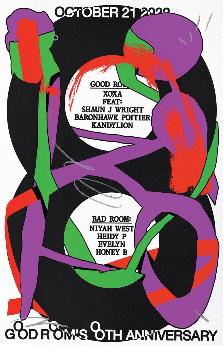 Good Room (@goodroombk) on Twitter photo Brooklyn Queer collective XOXA returns to Good Room tonight w guests <a href="/shaunjwright/">Shaun J. Wright</a>, <a href="/Baronhawk/">Baronhawk Poitier</a> and @ev_onthetrakk playing alongside residents <a href="/KandylionMusic/">Kandylion</a>, <a href="/NiyahWest/">Niyah</a>, <a href="/DJHeidyP/">Heidy P.</a> & @thebeemixx. The crew will helping us celebrate our 8th Anniversary dancing from doors til dawn. Brooklyn Queer collective XOXA returns to Good Room tonight w guests <a href="/shaunjwright/">Shaun J. Wright</a>, <a href="/Baronhawk/">Baronhawk Poitier</a> and @ev_onthetrakk playing alongside residents <a href="/KandylionMusic/">Kandylion</a>, <a href="/NiyahWest/">Niyah</a>, <a href="/DJHeidyP/">Heidy P.</a> & @thebeemixx. The crew will helping us celebrate our 8th Anniversary dancing from doors til dawn.