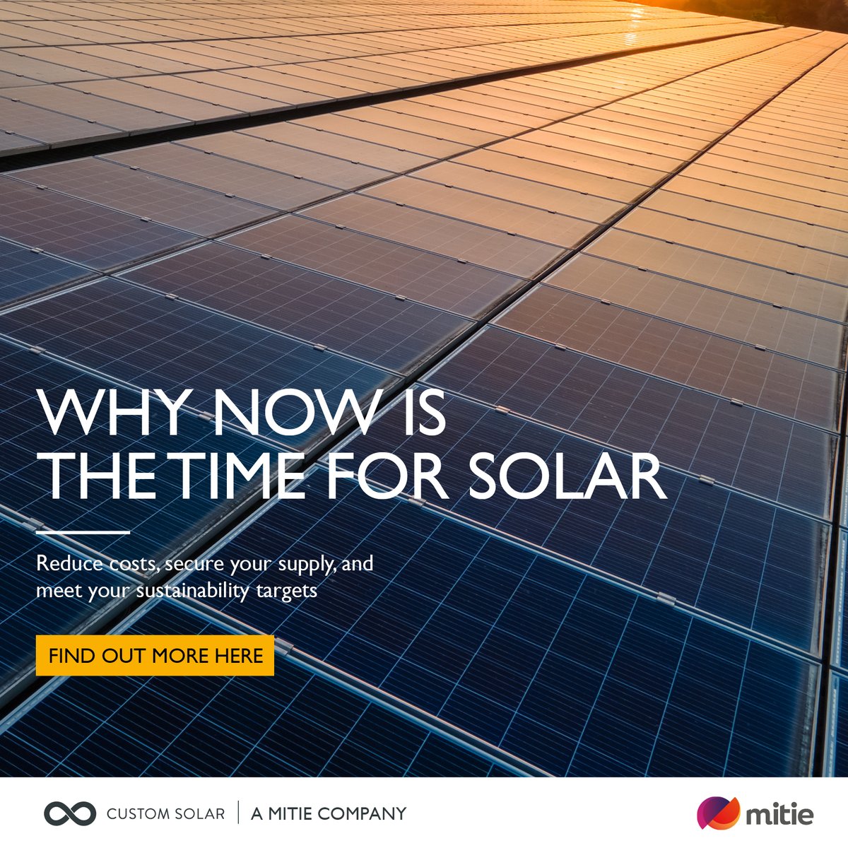 If the #EnergyCrisis has taught us anything, it’s that something needs to change. Let’s reinvent the way we think about power. Our latest eBook explores how #SolarPV helps to ensure supply, reduce costs by up to 30%, and #Decarbonise our environment > wearemit.ie/fWnU50LhHCX