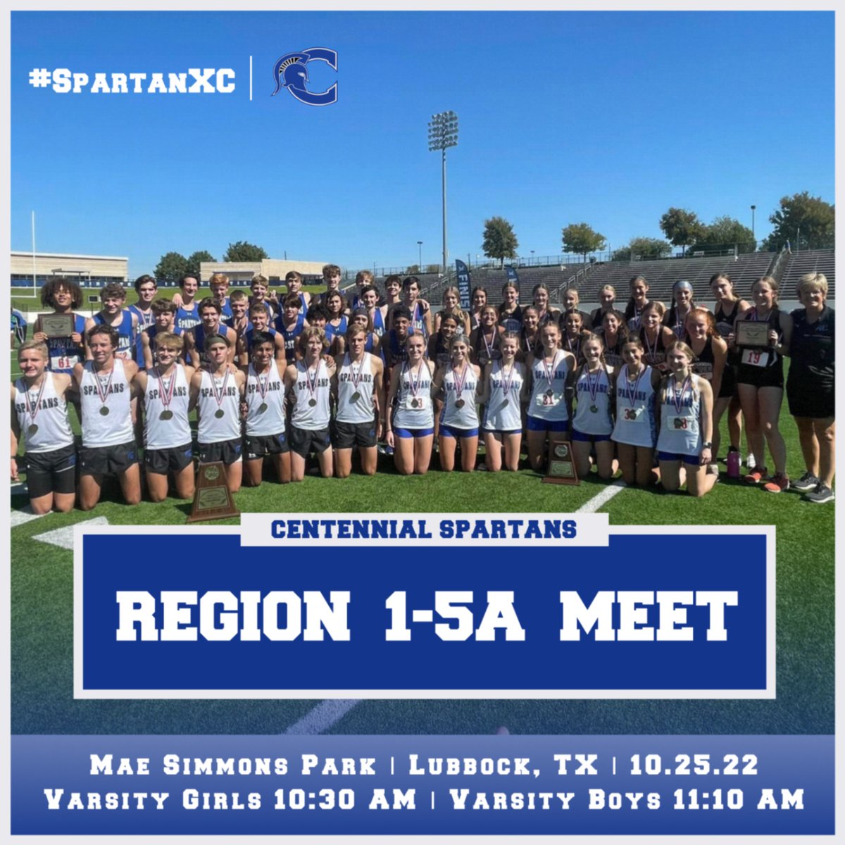 #SpartanXC

<a href="/BurlesonSports/">Burleson ISD Athletics</a> <a href="/BurlesonISD/">BurlesonISD</a>