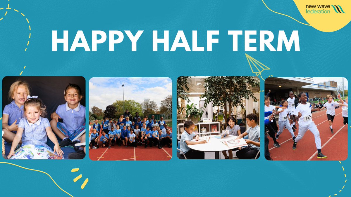 NewWaveFed's tweet image. We are so proud of how hard the children and staff have worked across the federation this half term ⭐

We wish you all a restorative break! #NWFed #Halfterm