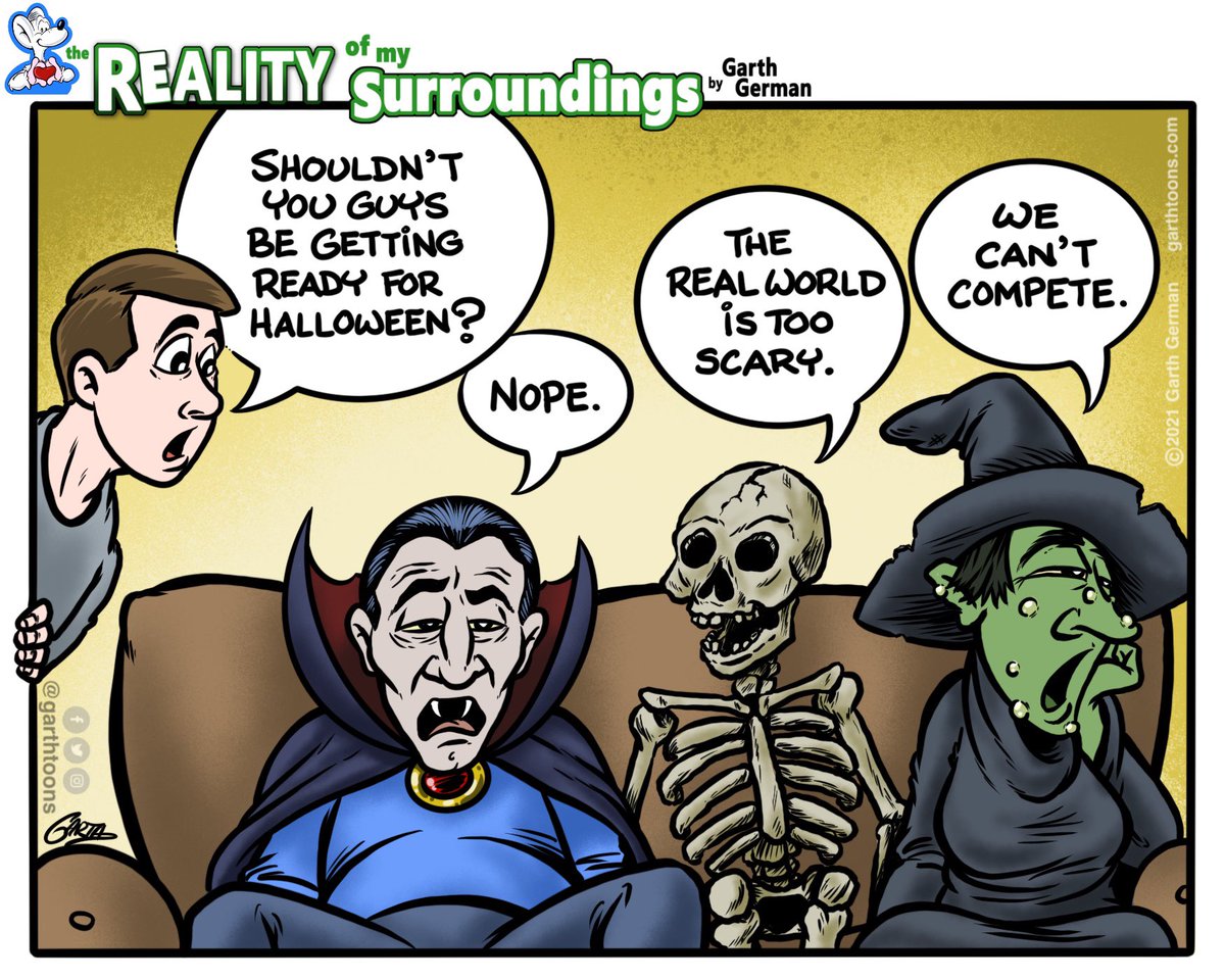 Who’s getting ready for Halloween??

Follow for more cartoons!

#Halloween2022 #halloween #halloweenprep #halloweeniscoming #news #currentnews #PoliticsToday #politics #politicalcartoon #webcomics #webcomic