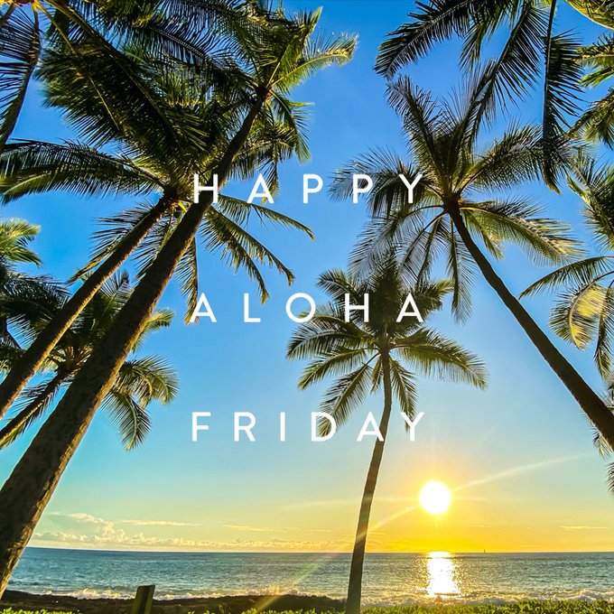 Happy #AlohaFriday! #LuckyWeLiveHI