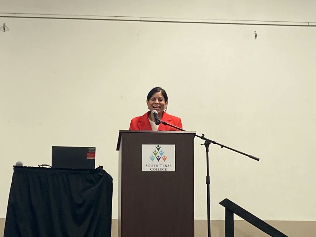 yctstc's tweet photo. Yesterday the young conservatives of Texas hosted their final candidate forum for the 2022 midterm election. We thank Dr Minerva Diaz for coming out and speaking to our young people #yctstc #midterm2022 #coutyclerk https://t.co/qOKzNOeCr7