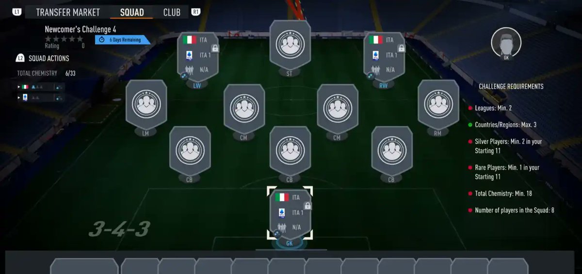 FIFAUTeam on Twitter "🔵 Challenge 4 Reward untradeable Two Rare Gold Players Pack