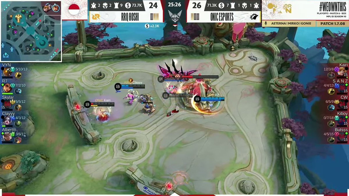 48esports's tweet photo. 4 times in a row!
RRQ Hoshi, sang spesialis M-Series World Championship masih berlanjut untuk tampil di M4 tahun depan
ONIC Esports akan kembali menjalani Final Lower Bracket melawan Aura Fire
#MPLIDS10 #MPLIndonesia https://t.co/OkJqTYfj0t