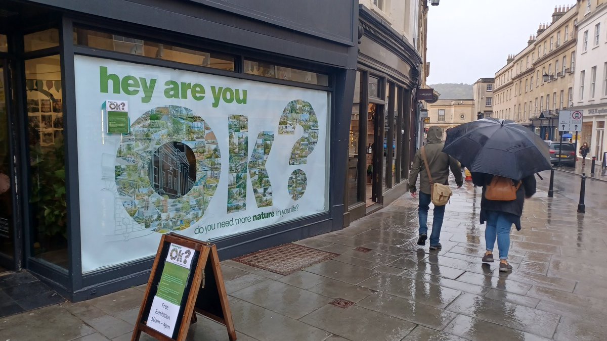 RobDelius's tweet photo. We've created a popup shop in Bath! Come and talk to us this w/e about #urbangreening #wellbeing #nature

@Archit_Is @StrideTreglown @InsallArch @BathnesParks @bathnes https://t.co/vr1iI99qNE