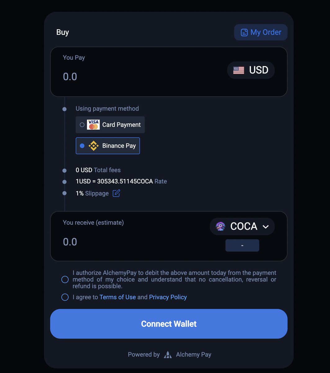 $SOCA and $COCA are now can be purchased by Credit card and Binance pay. We're fully ready to welcome the new friends in World Cup 2022!

project.encent.io/#/buy?projecti…