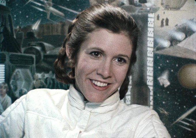 Happy birthday carrie fisher. 
