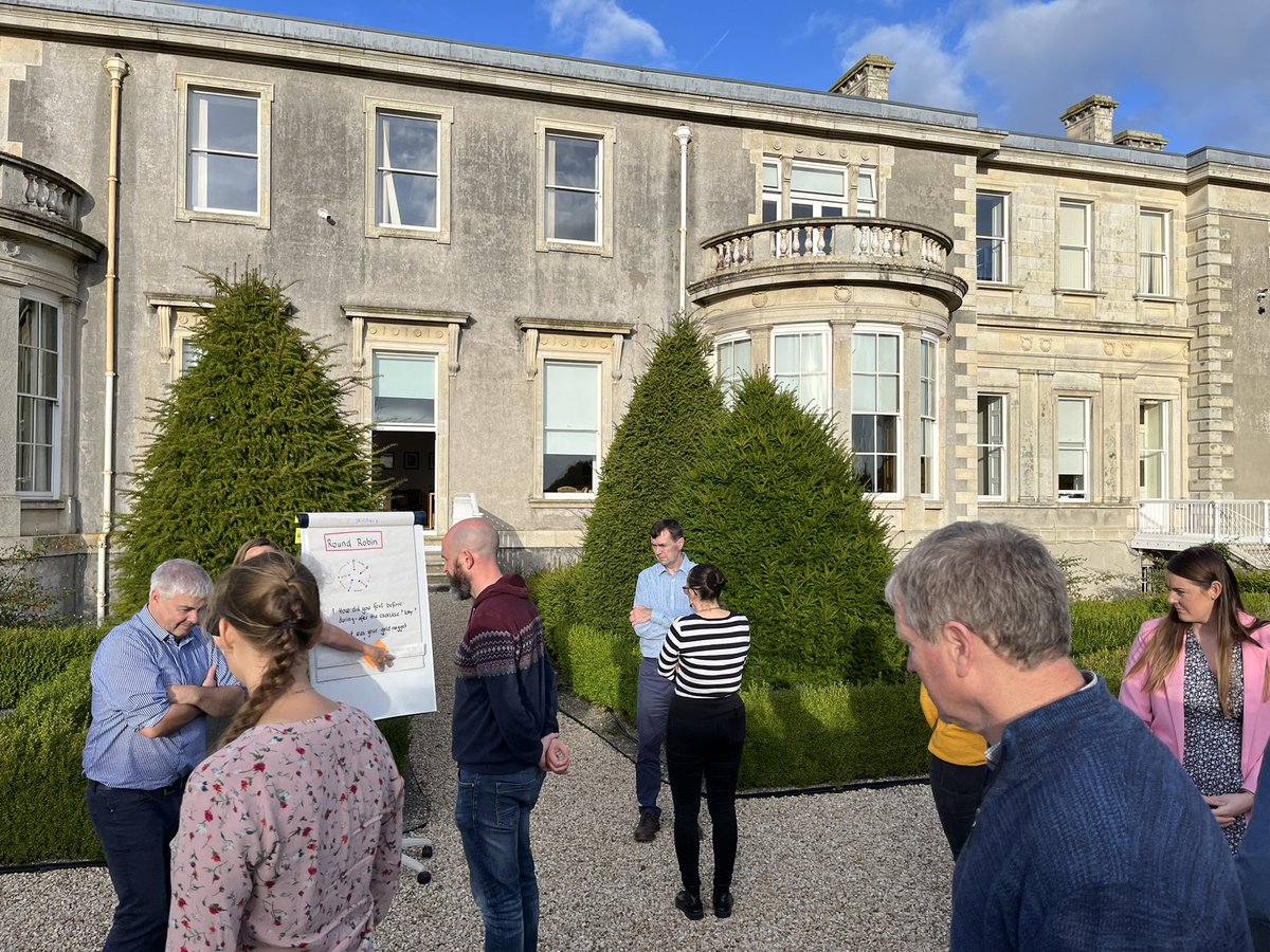 BpgGarry's tweet photo. Great few days refining interpersonal facilitation skills as part of CECRA -TTT course. Thanks to our tutors Olivia and Vera for sharing their knowledge. Thanks to all who helped organise course @gibson_mark @teagasc @teagascgrams @PhelanShay @RachelClancy20 @cian_condon https://t.co/iEdWTLtopY