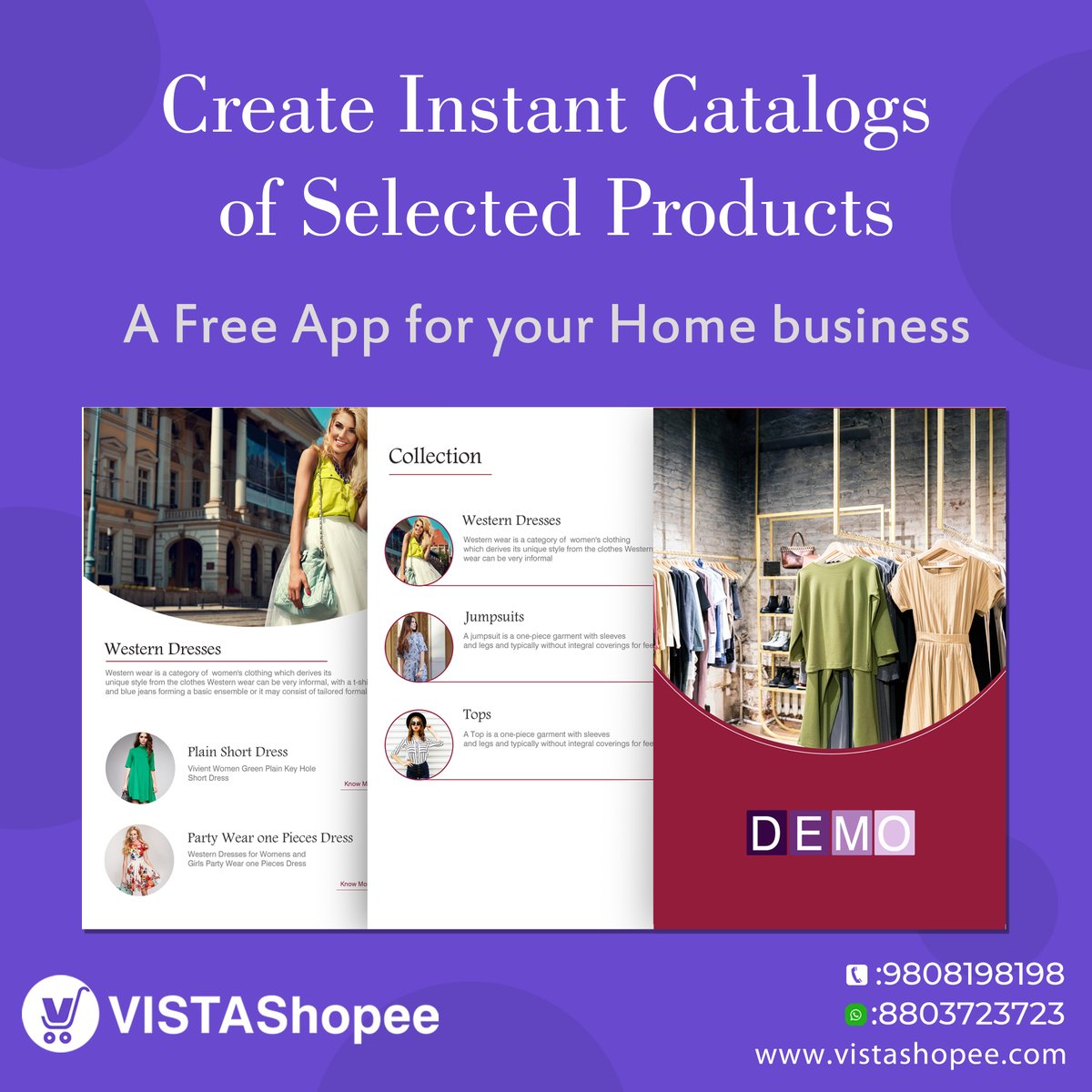 Create attractive catalogs for your products Instantly! Share catalogs through PDF on the spot with your prospects and market easily.

Install the FREE VistaShopee App
bit.ly/3g9OiDB
 #vistashopeeapp #onlinebusiness #ecommerceapp #businessapp #productcatalogs #catalog