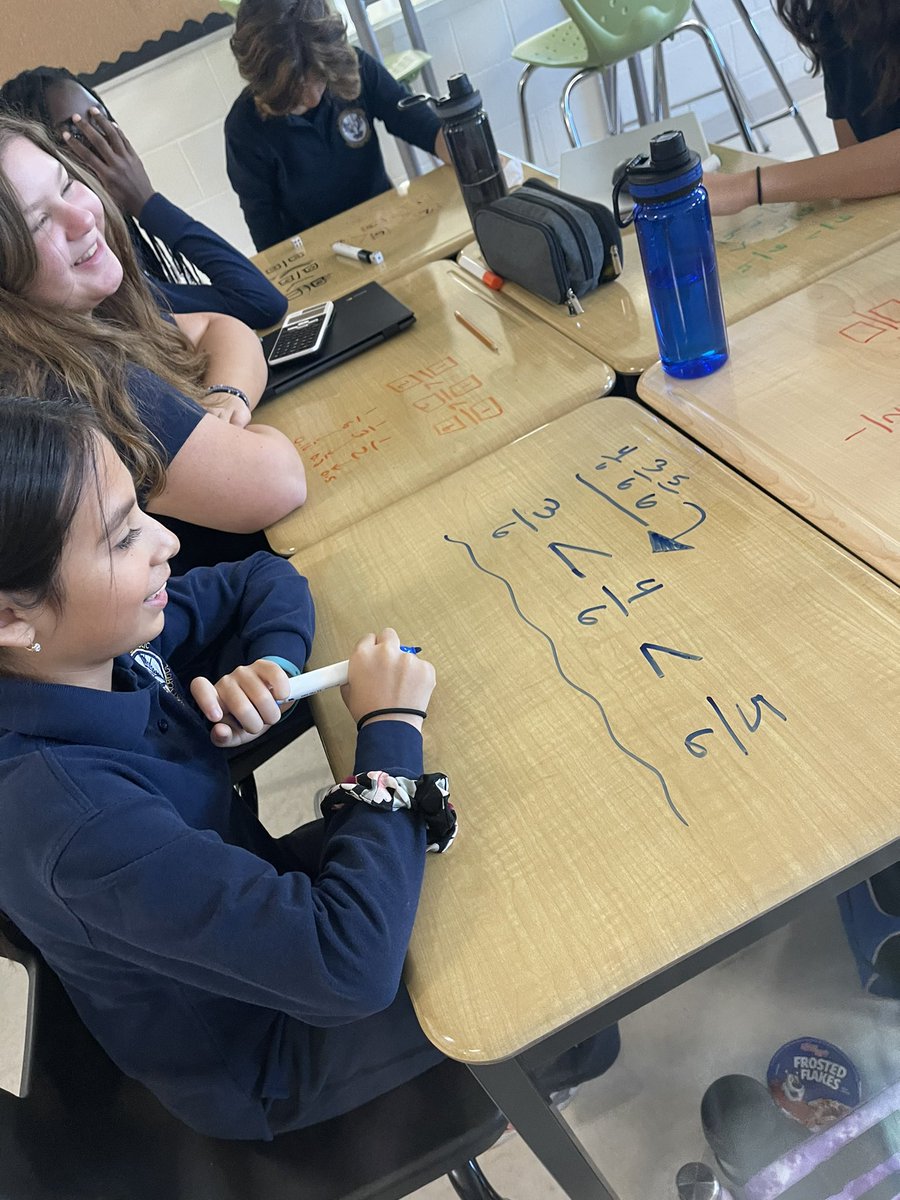 Comparing and ordering fractions and decimals in groups. Rolling dice, building fractions, converting to decimals and then comparing and ordering them.