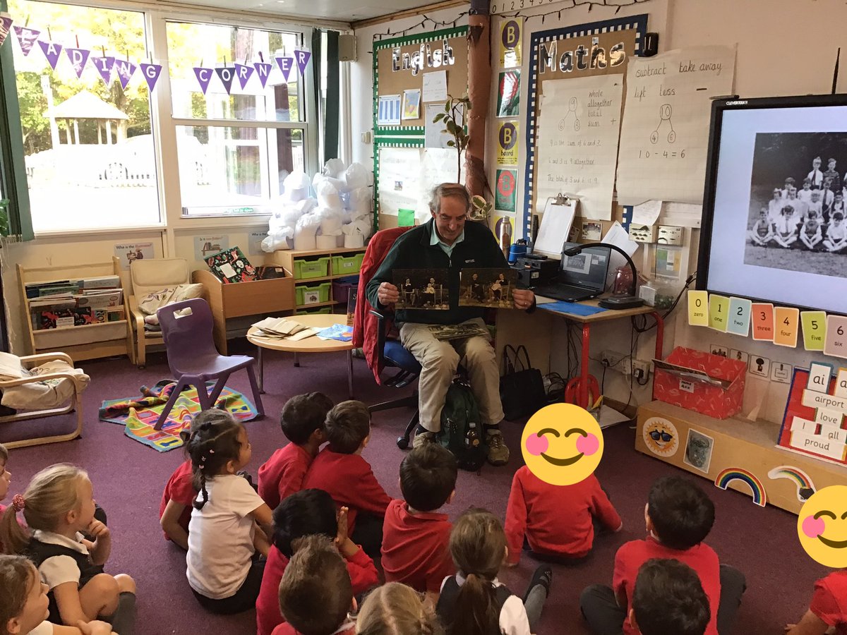 1YorkeMead's tweet photo. We’ve had such an interesting afternoon in Year 1 Silver Birch with some Grandparents visiting us to talk about changes in living memory, as part of our history topic. We have all learnt so much. @YorkeMead @1YorkeMead #history #changesinlivingmemory https://t.co/2Jjtq4hOjS