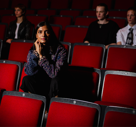 What have four young voices to add to the dance landscape? <a href="/Sadlers_Wells/">Sadler's Wells</a> #YoungAssociates <a href="/VidyaPatel96/">Vidya Patel</a> talks about her dance journey and the 'world of art opening up'  Premiere 26 Oct Sadler's Wells main stage. Come support tinyurl.com/2bw5jcr4 Img: Jack Thomson