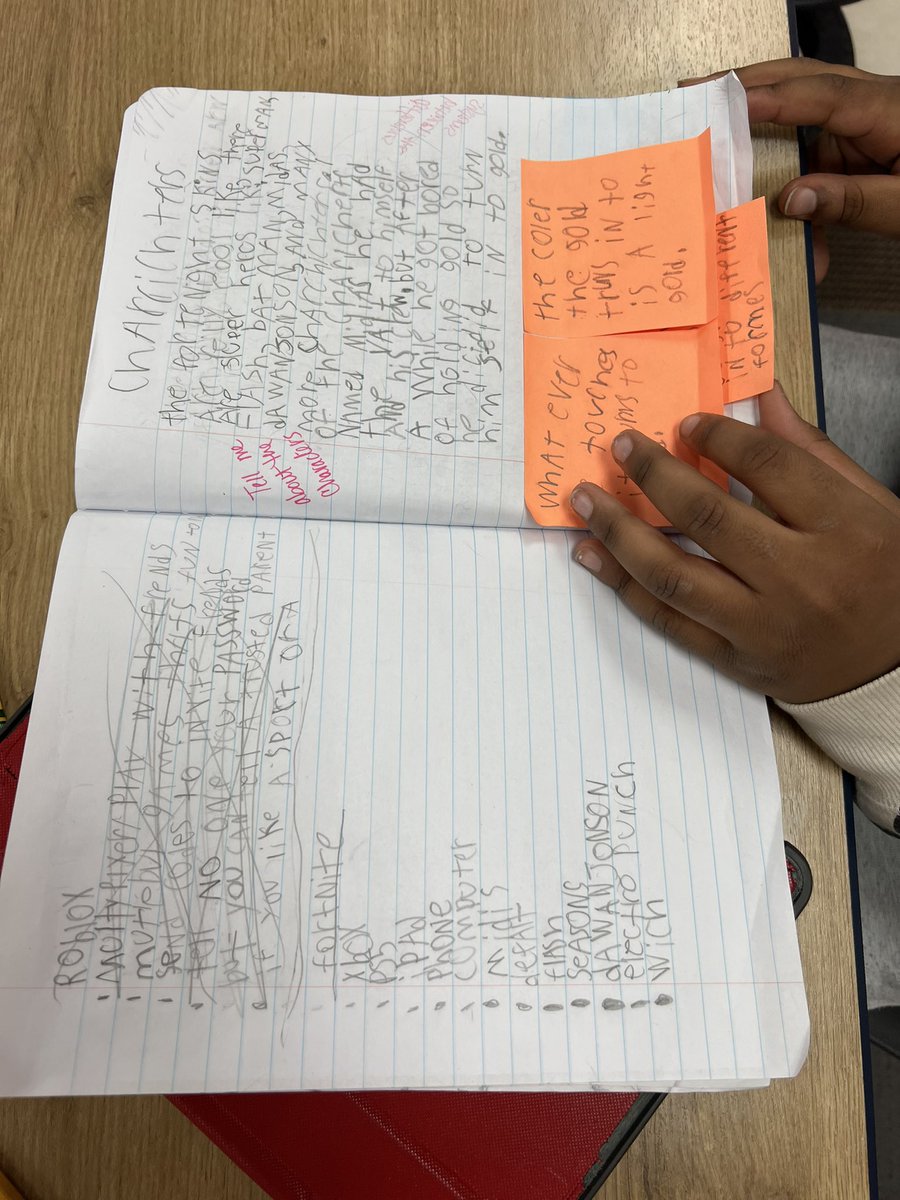 coteachwcoffee's tweet photo. Nonfiction writers add specific details to help the reader learn more about their topic. And post-it’s help us see what revisions are being made! #tcrwp #cotaught #postits #revision #writingworkshop #d102learns #mspride #seed102 https://t.co/vEYpvgA3Qu