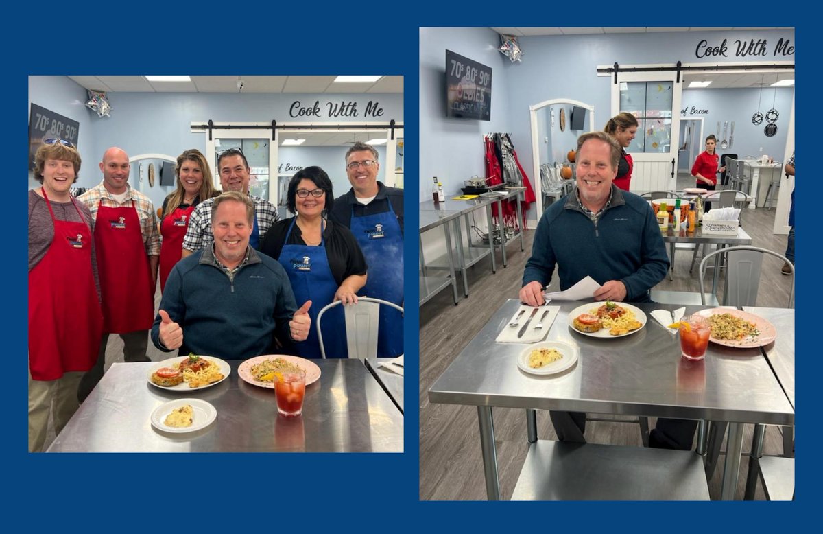 The ACS Leadership Team recently got together for an "iron chef" contest as part of our 2023 kickoff!  Fun day! Dtacik, MMertz, LSedwick, NBriggs, MCabiles, JRamelli &amp; MMcNellis