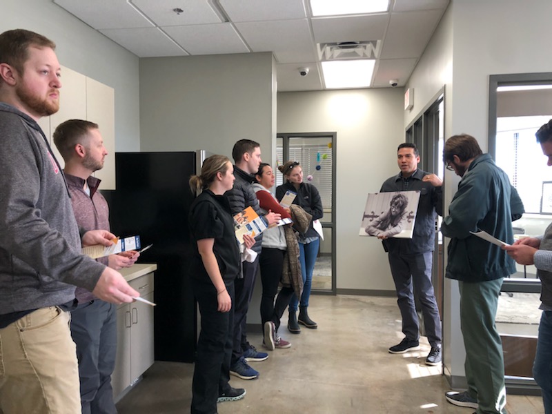 OUEmergencyMed's tweet photo. "Alone, we can do so little; Together we can do so much" -Helen Keller. As part of our longitudinal #SocialEM experience, we visited our partners in addressing the health of the community. @IronGateTulsa @TulsaDayCenter @John316Mission https://t.co/5NxkrJdbuY