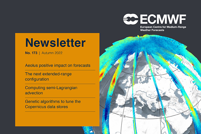 ECMWF's tweet image. The autumn 2022 issue of the ECMWF Newsletter is now available. As well as news about our staff and events, it features articles about new developments and the use that can be made of our products. ➡️ ecmwf.int/en/about/media…